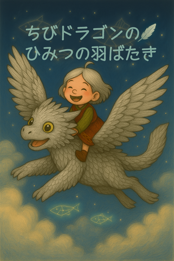 ちびドラゴンのひみつの羽ばたき
